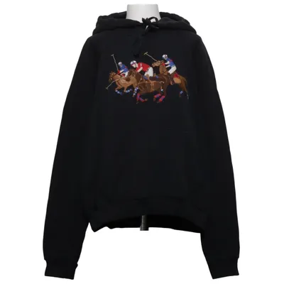 Hoodie (Black) from Polo Ralph Lauren Cotton, Polyester