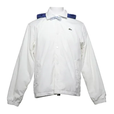 Jakke (Hvid, Blå) fra Lacoste Live Polyester