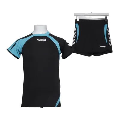 Sportswear set (Black, Blue) from Hummel Polyester