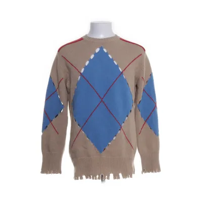 Sweater (Beige, Multicolored) from MSGM Milano Polyamide, Wool