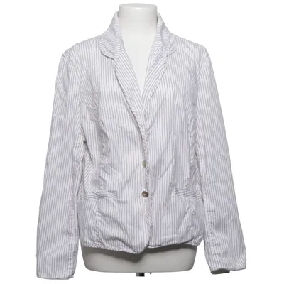 Blazer (Blanc, Marron) de Emanuel Ungaro Coton, Élasthane