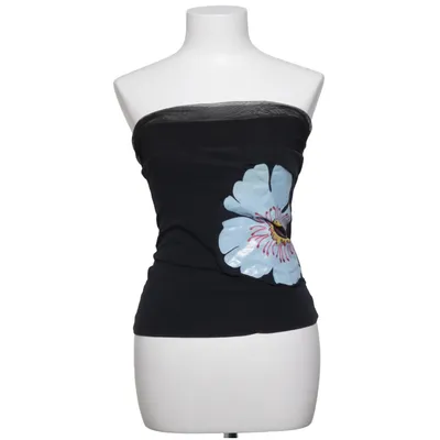 Tubtopp (Svart, Flerfärgad) från Versace Jeans Couture Bomull, Elastan