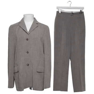 Costume (Marron) de Louis Féraud Élasthane, Polyamide, Viscose, Laine