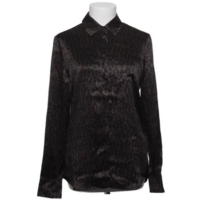 Skjorte (Sort, Brun) fra Givenchy Silke