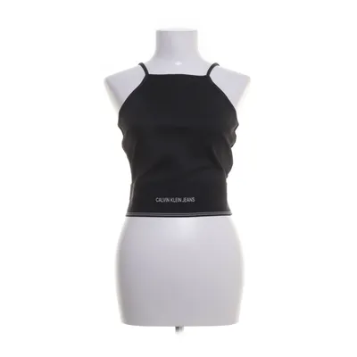Crop top (Black) from Calvin Klein Jeans Polyester, Viscose, Elastane