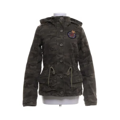 Parka (Green, Multicolored) from Hilfiger Denim Cotton, Nylon, Polyester