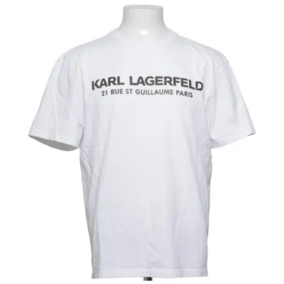 T-shirt (Blanc) de Karl Lagerfeld Coton biologique