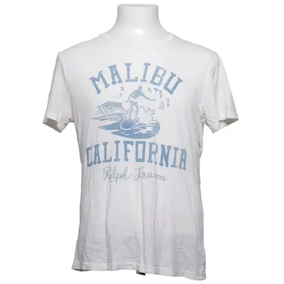T-shirt (Wit, Blauw) van Polo Ralph Lauren Katoen