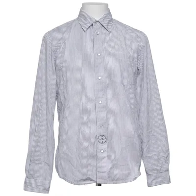 Shirt (White, Blue) from Giorgio Armani Cotton