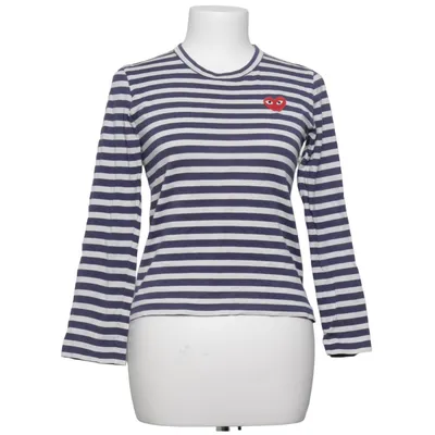 Langærmet t-shirt (Blå, Hvid) fra Comme des Garçons PLAY Bomuld