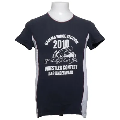 T-shirt (Bleu, Blanc) de Dolce & Gabbana Underwear