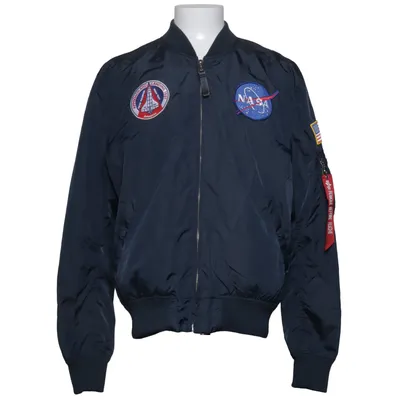 Vendbar jakke (Blå) fra Alpha Industries Polyamid