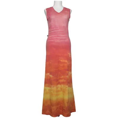 Maxi dress (Red, Orange, Yellow) from Cavalli Jeans Cotton, Elastane