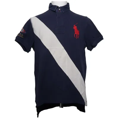 Poloshirt (Blauw, Wit, Rood) van Polo Ralph Lauren Katoen
