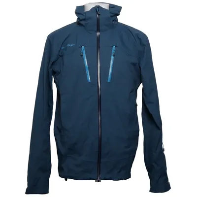 Outdoor jas (Blauw) van Mammut Polyamide, Polyester, Polyurethaan