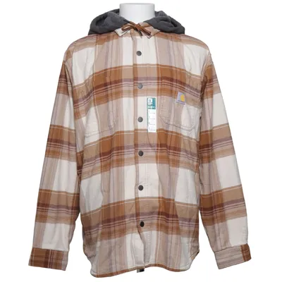 Överskjorta (Beige, Brun) från Carhartt Bomull, Elastan, Polyester