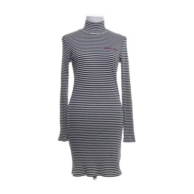 Jurk met col (Wit, Blauw) van Tommy Hilfiger Jeans Elastaan, Viscose