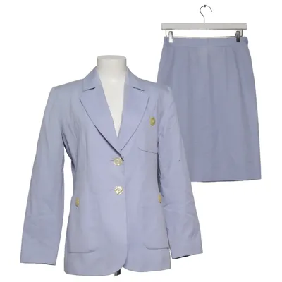 Mantelpak (Lila) van Yves Saint Laurent Acetaat, Cupro