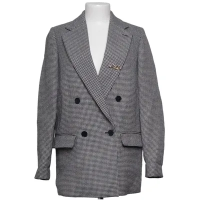 Kavaj (Svart, Vit) från Stella McCartney Bomull, Viskos, Ull