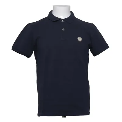 Poloshirt (Blauw) van 19V69 Italia by Versace 1969 Katoen