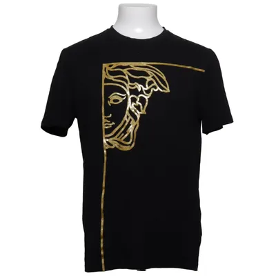 T-shirt (Zwart) van Versace Collection Katoen