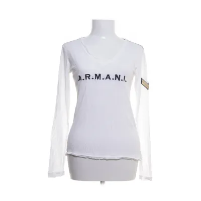 Lange mouwen shirt (Wit, Meerkleurig) van Armani Jeans