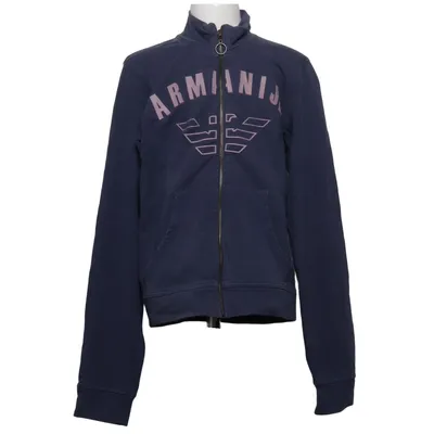 Hoodie (Blue) from Armani Junior Cotton, Elastane