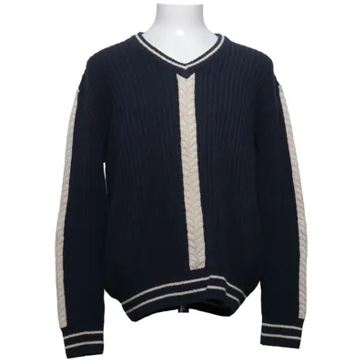 Sweater (Blå, Hvid) fra Lanvin Bomuld, Linned, Polyamid