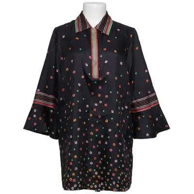 Jurk (Zwart, Meerkleurig) van Red Valentino Zijde