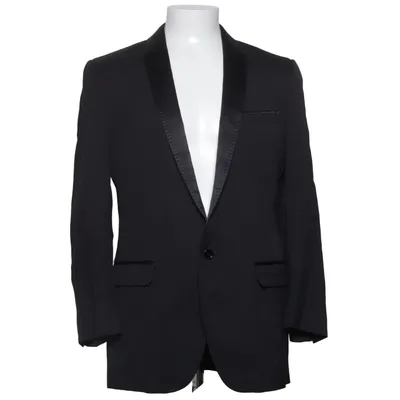 Smoking blazer (Zwart) van Dolce & Gabbana Acetaat, Elastaan, Polyester, Zijde, Viscose