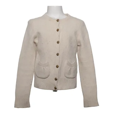 Cardigan (Hvid) fra Ralph Lauren Kaninpels, Uld