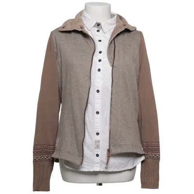 Cardigan (Brown, Gray) from Torstai Cotton, Polyester