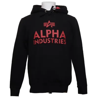 Hoodie (Black) from Alpha Industries Cotton, Polyester