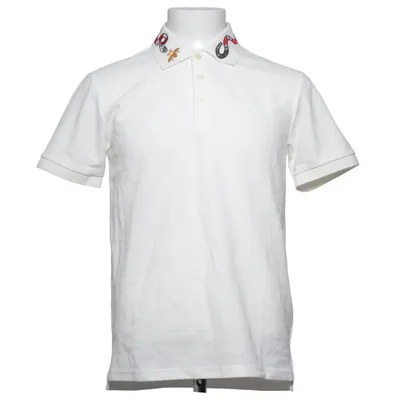 Poloshirt (Wit) van Gucci Katoen, Polyamide, Polyester
