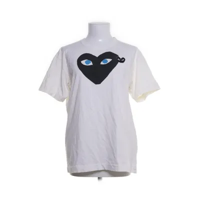 T-shirt (Hvid) fra Comme des Garçons PLAY Bomuld