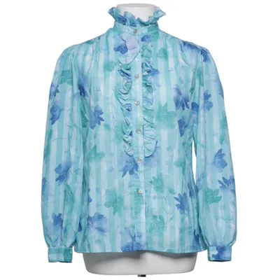 Blouse (Blauw, Meerkleurig) van Ship'n Shore Polyester