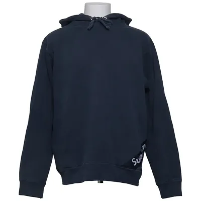 Sweat à capuche (Bleu) de Supreme Coton