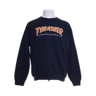 Collegetröja (Blå) från Thrasher Bomull, Polyester