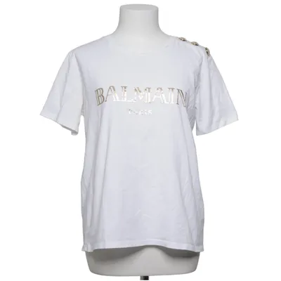 T-shirt (Wit) van Balmain Katoen