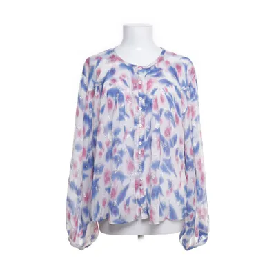 Blus (Vit, Flerfärgad) från Isabel Marant Metallfiber, Polyester, Silke