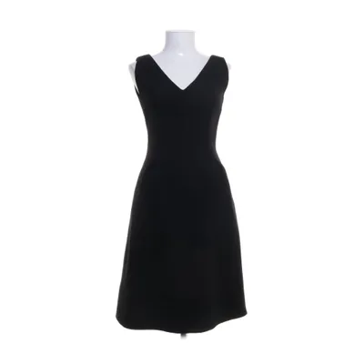 Jurk (Zwart) van Prada Cupro, Zijde, Wol