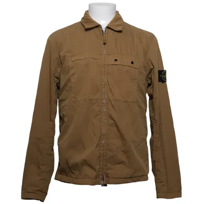 Jacket (Brown) from Stone Island Cotton, Polyamide, Polyester