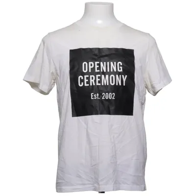 T-shirt (White, Black) from Opening Ceremony Cotton