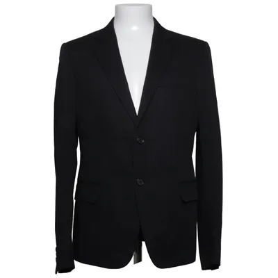 Blazer (Noir) de Miu Miu Coton, Polyuréthane