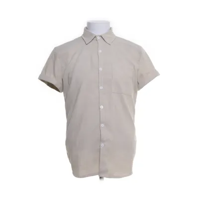 Kortärmad skjorta (Beige) från Romwe