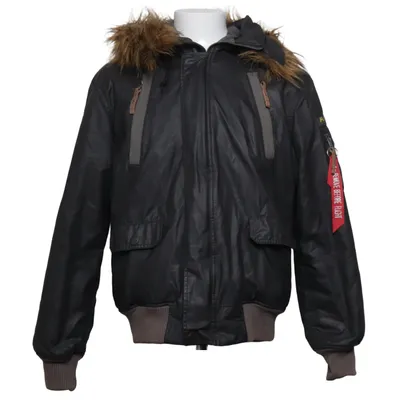 Veste d'hiver (Noir) de Alpha Industries Acrylique, Coton, Polyamide, Polyester