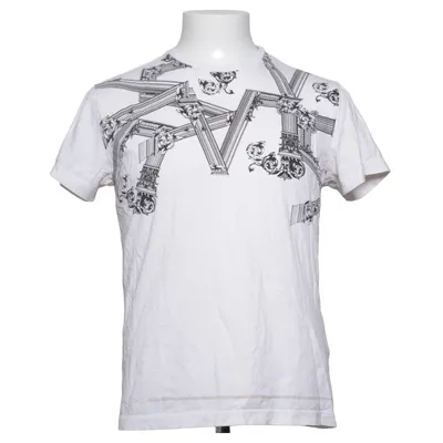 T-shirt (Blanc, Noir) de Versace Jeans Coton