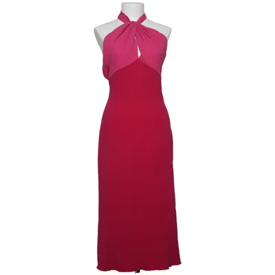 Halterneck-kjole (Pink) fra Emanuel Ungaro Elastan, Silke