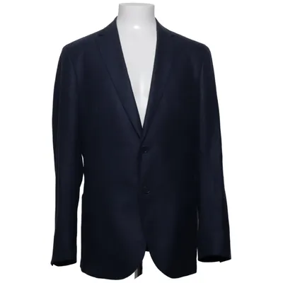 Blazer (Blue) from Z Zegna Cupro, Linen, Silk, Wool