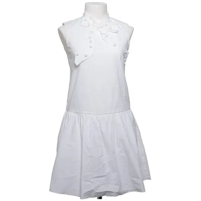 Jurk (Wit) van Red Valentino Acetaat, Katoen, Elastaan, Polyester
